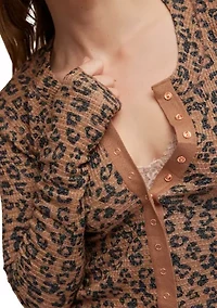 Going Places Printed Cardi