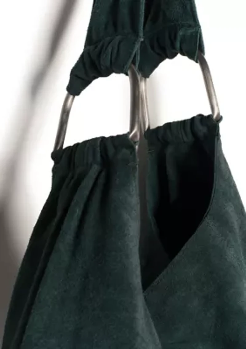 Bobbi Slouch Suede Tote Bag