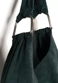 Bobbi Slouch Suede Tote Bag