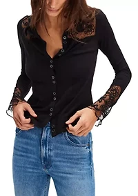 Rosebud Cuff Jeans