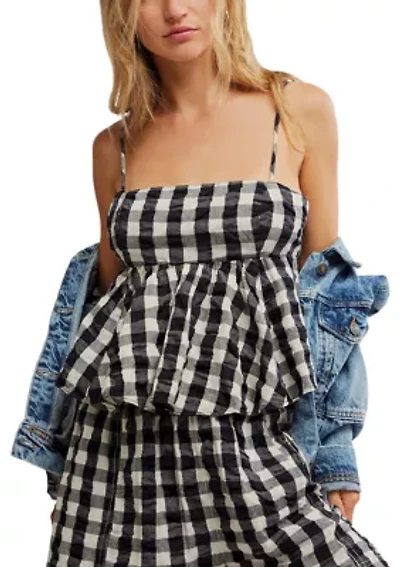 Mia Plaid Tank