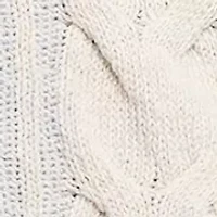 Washed Cable Knit Sweater