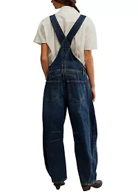 We The Free Good Luck Barrel Overalls