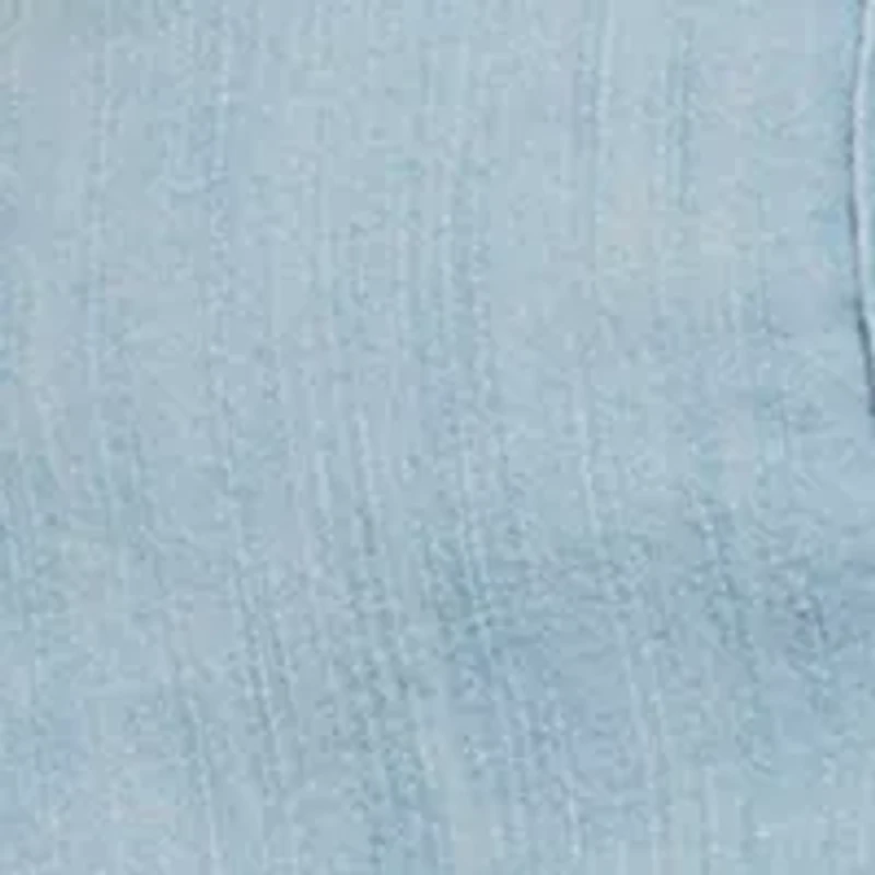 Shrunken Denim Indigo Top