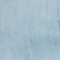 Shrunken Denim Indigo Top