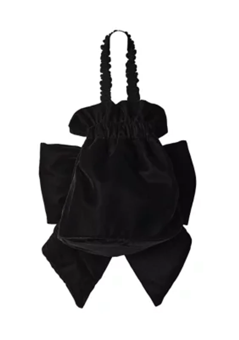 Belle Velvet Bow Bag