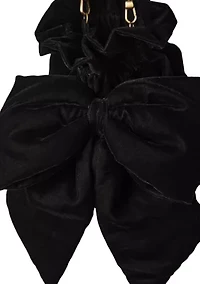 Belle Velvet Bow Bag