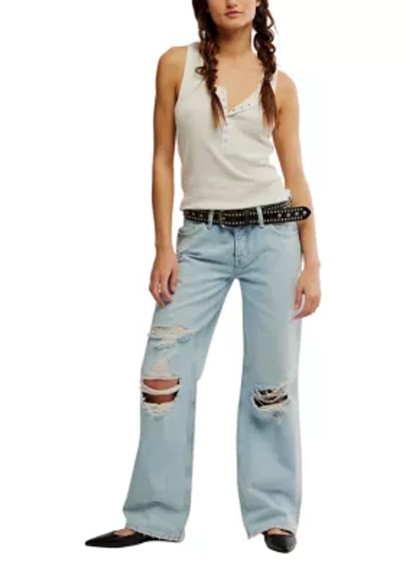We The Free Tennessee Low-Rise Boyfriend Jeans