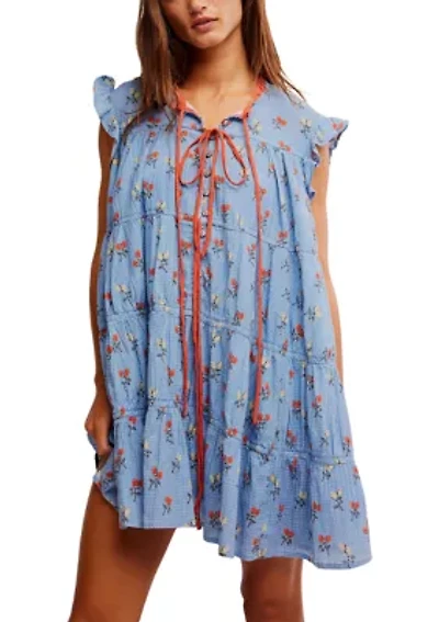 Sundown Print Tunic Dress
