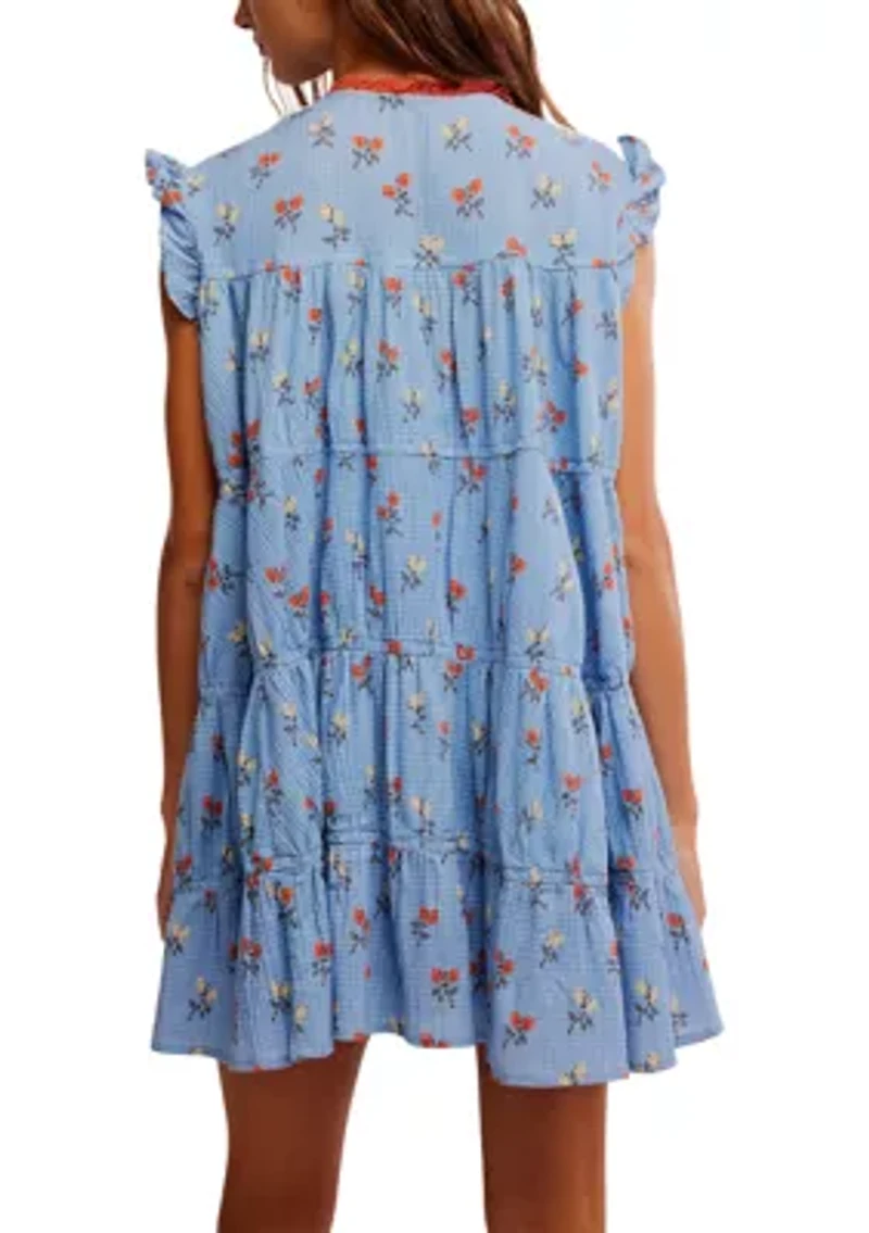 Sundown Print Tunic Dress