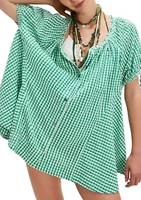 Farley Gingham Tunic