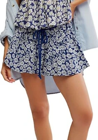 Offbeat Printed Pull-On Shorts