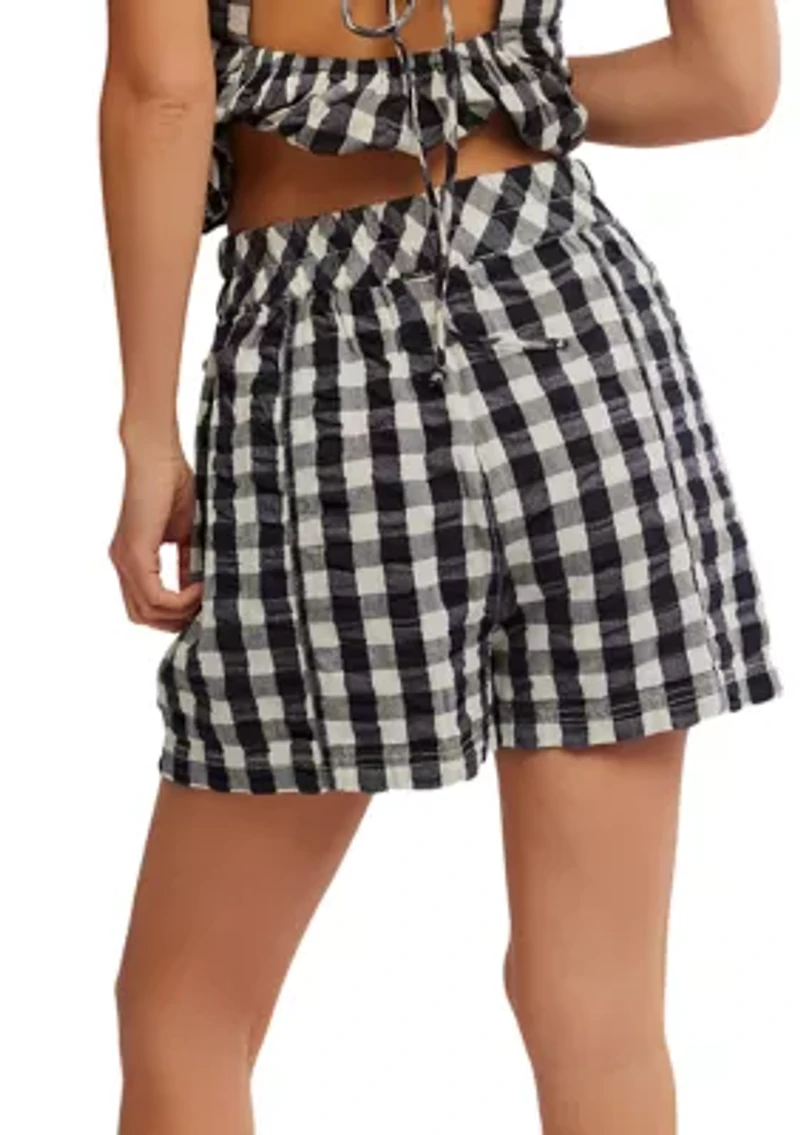 Get Free Seersucker Pull-On Shorts