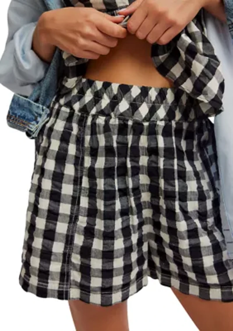 Get Free Seersucker Pull-On Shorts