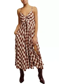 Via Midi Dress