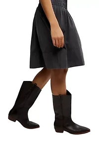 Peyton Pintuck Midi Skirt