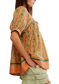 Santorini Printed Tunic