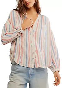 We The Free Valley Double Cloth Striped Shirt