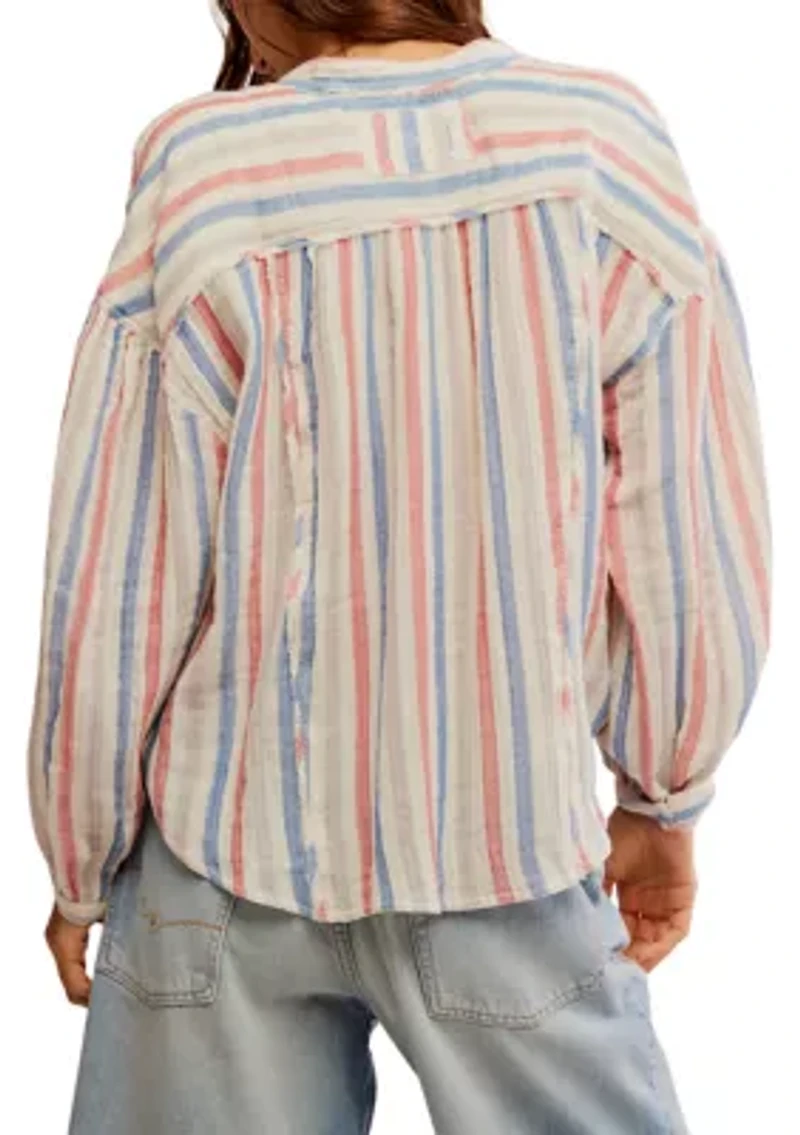 We The Free Valley Double Cloth Striped Shirt