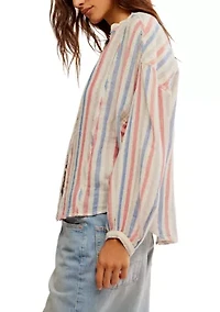 We The Free Valley Double Cloth Striped Shirt