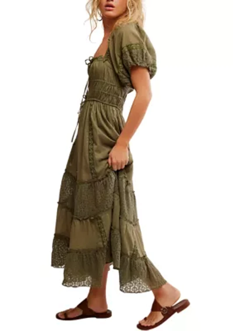 Falling Sun Midi Dress