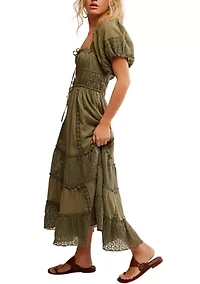 Falling Sun Midi Dress