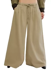 Julien Wide-Leg Chino Trousers