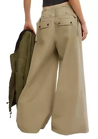 Julien Wide-Leg Chino Trousers
