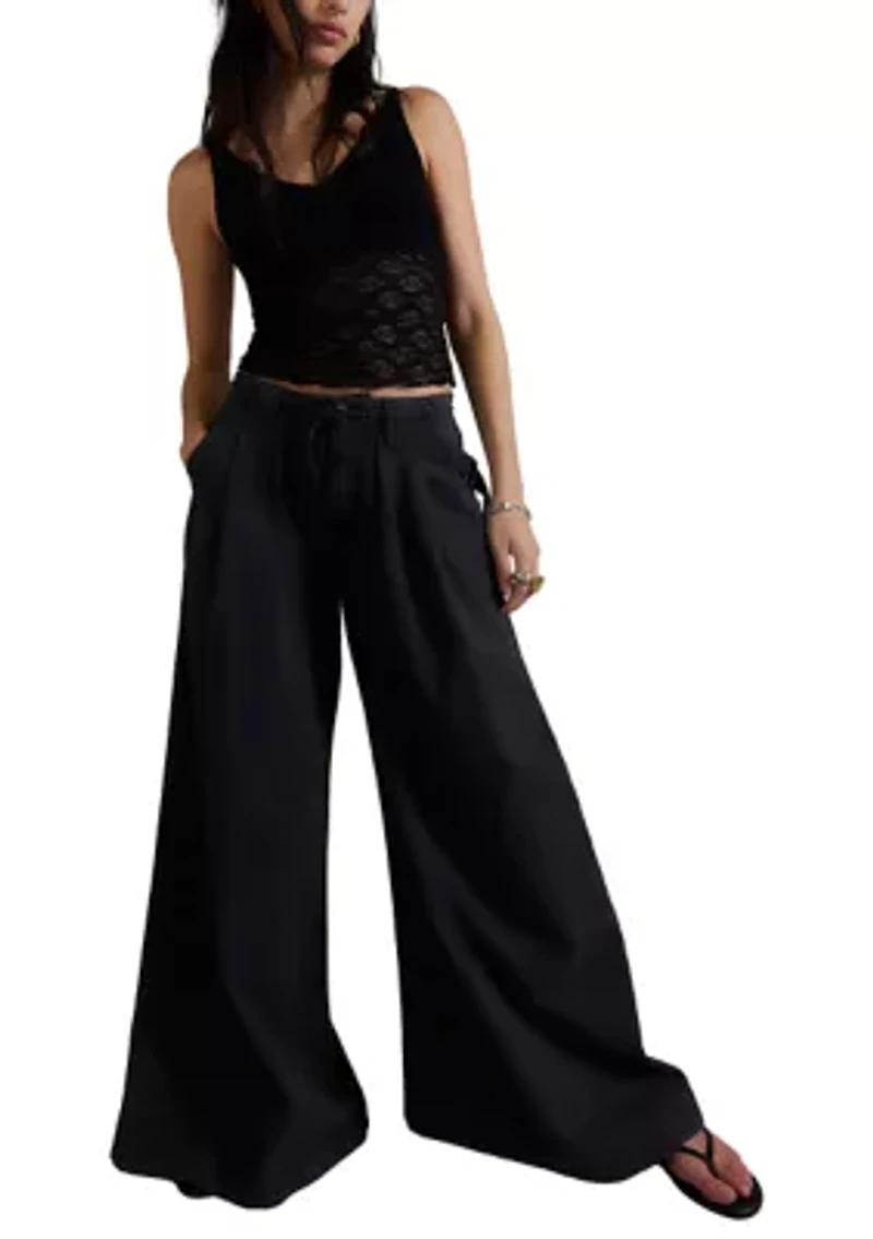 Julien Wide-Leg Chino Trousers