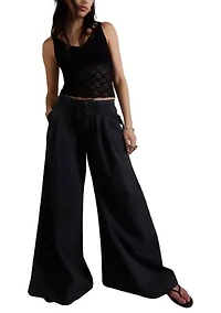 Julien Wide-Leg Chino Trousers