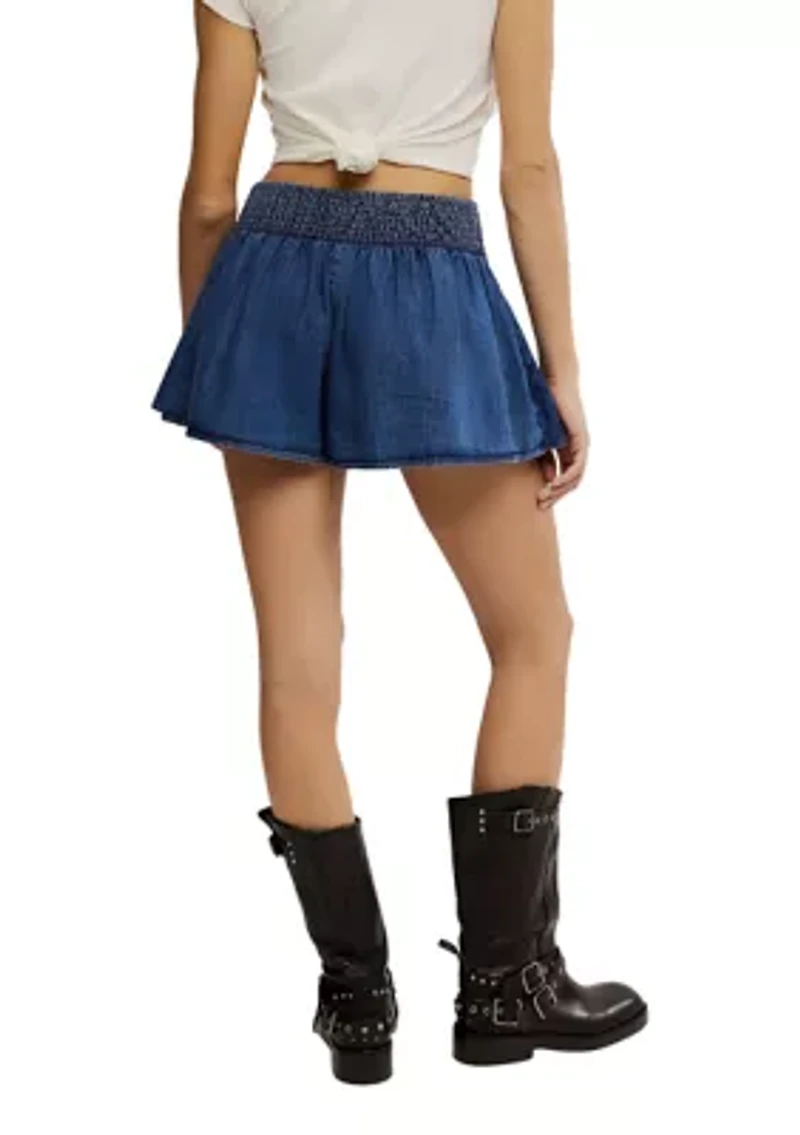 We The Free Paradise Found Denim Skort