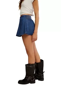 We The Free Paradise Found Denim Skort
