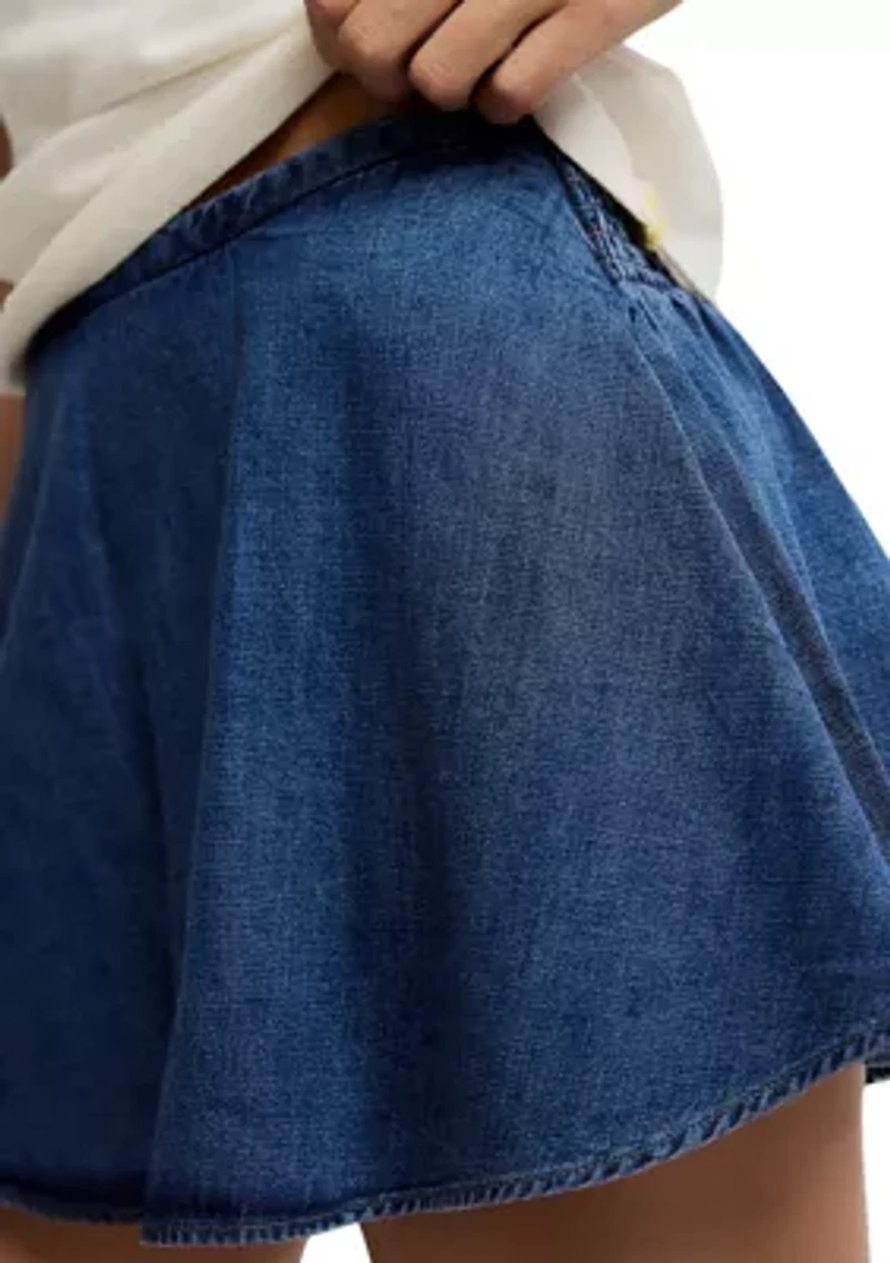We The Free Paradise Found Denim Skort