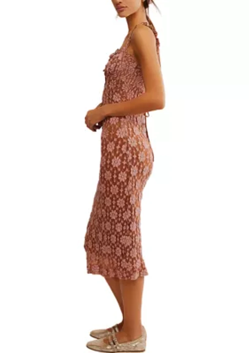 Lucinda Lace Midi Dress