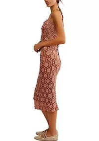 Lucinda Lace Midi Dress