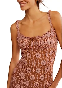 Lucinda Lace Midi Dress