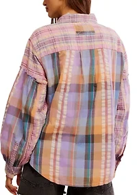 We The Free Madras Top