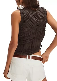 Pink Sands Smocked Top