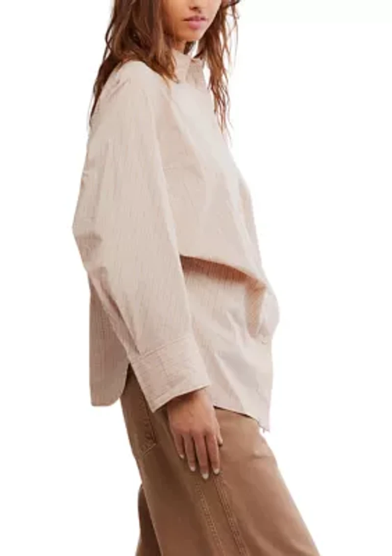 Sabine Striped Articulated Shirt