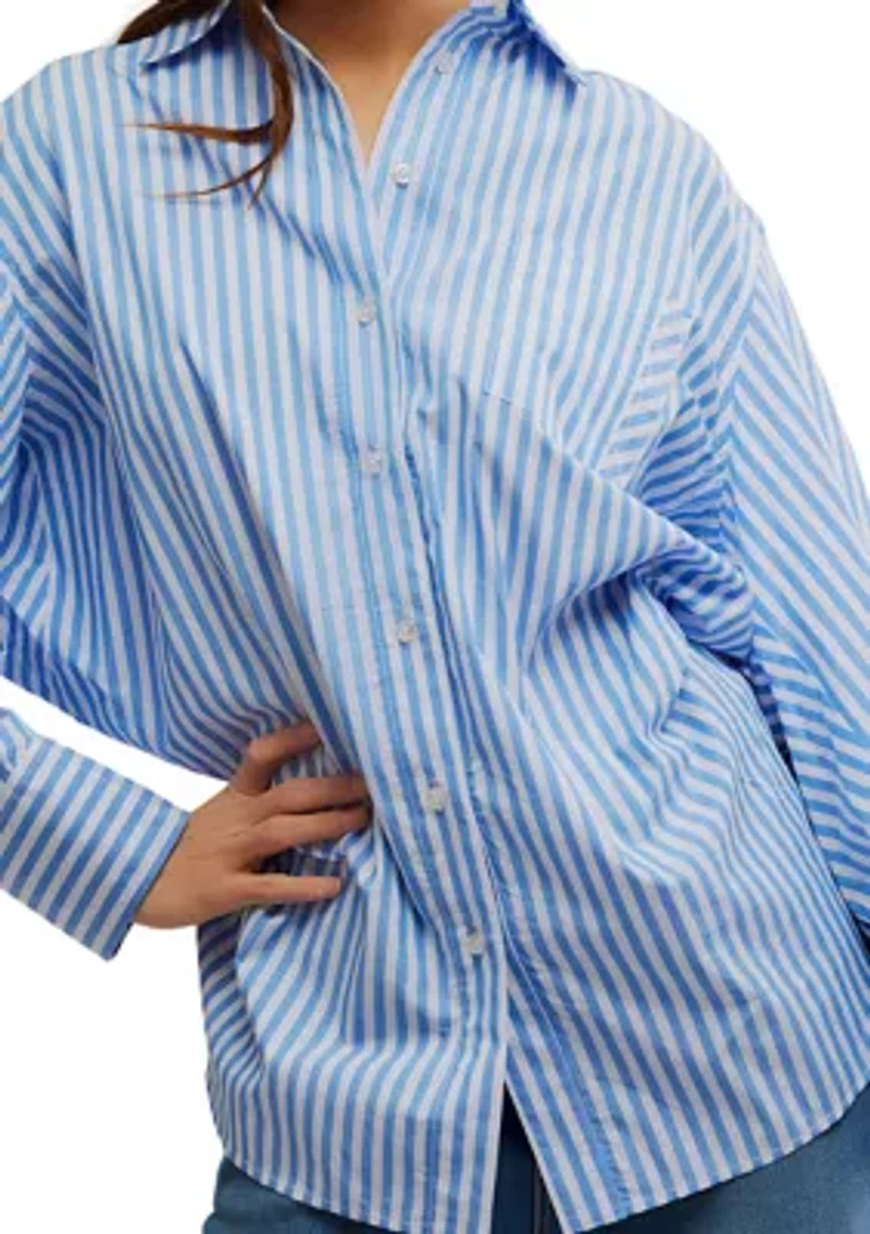 Sabine Striped Articulated Shirt