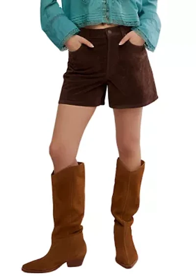 We The Free Tippi Vegan Suede Shorts