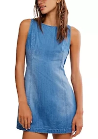 Atlas Denim Mini Dress