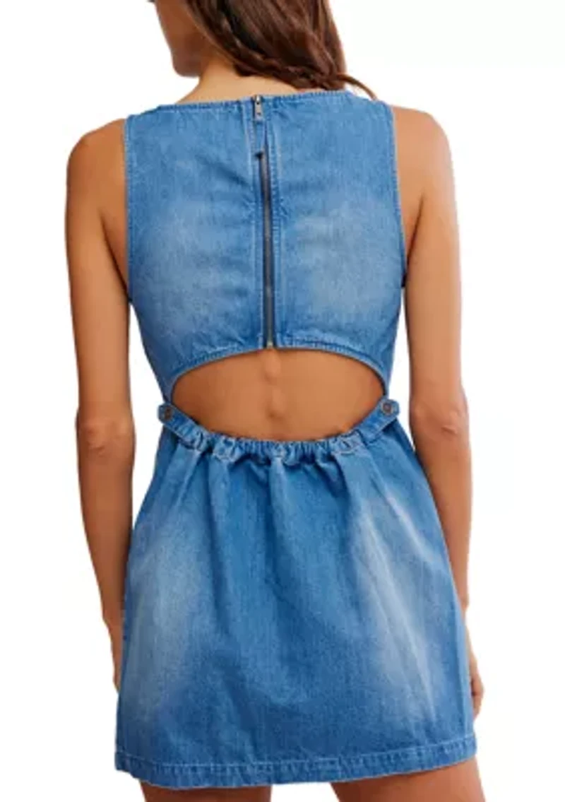 Atlas Denim Mini Dress