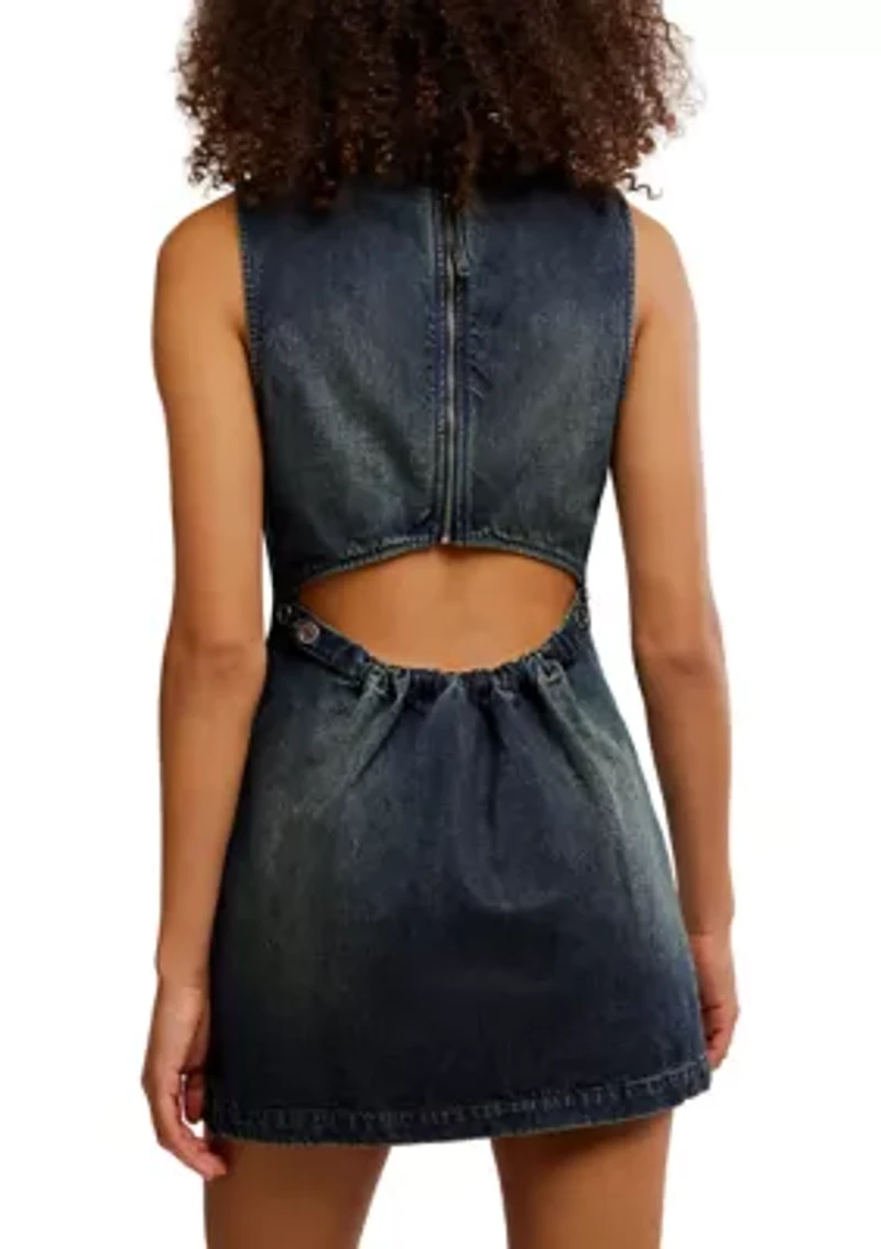 Atlas Denim Mini Dress