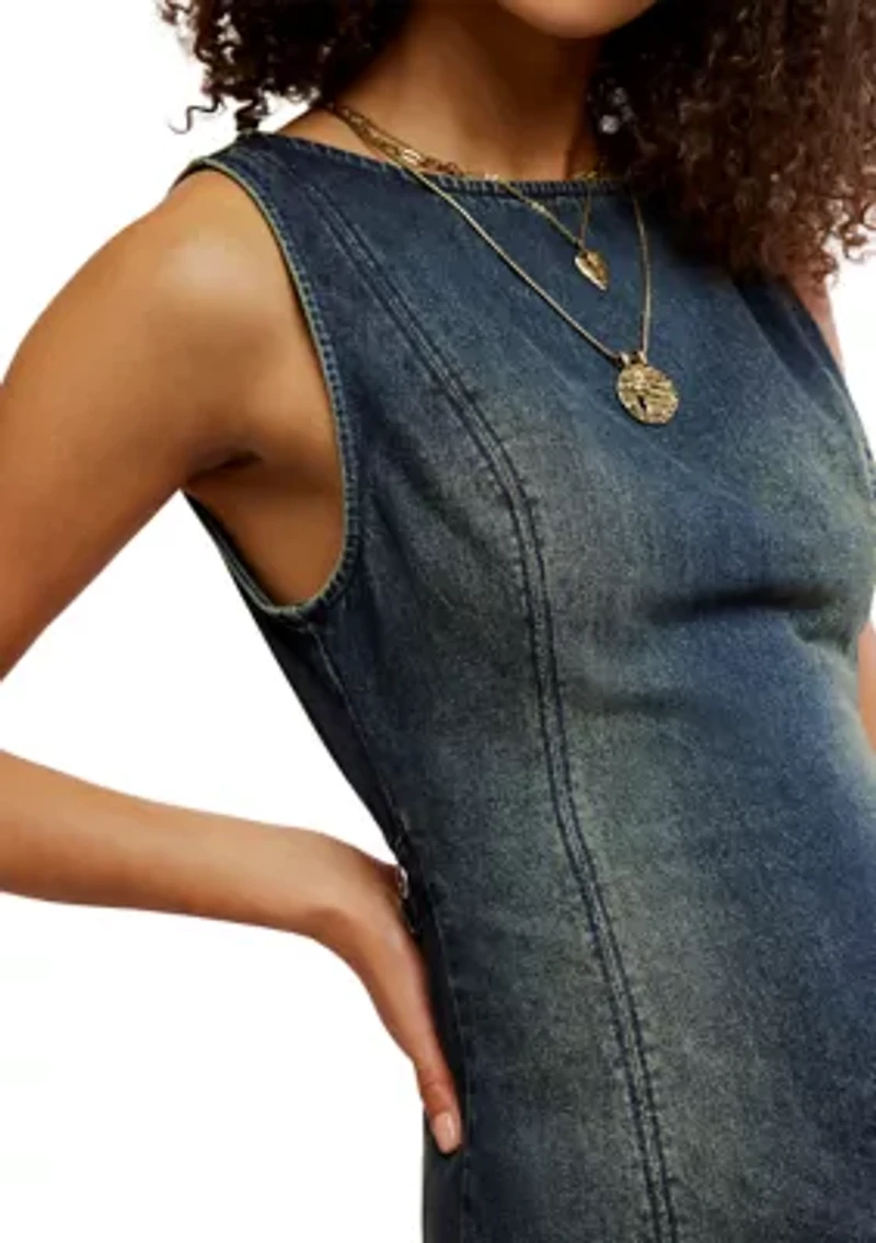 Atlas Denim Mini Dress