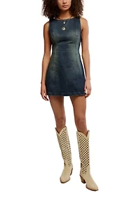 Atlas Denim Mini Dress