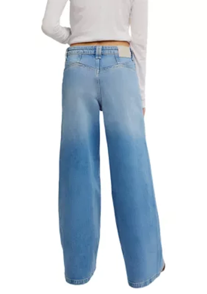 We The Free Kellee High-Rise Palazzo Jeans