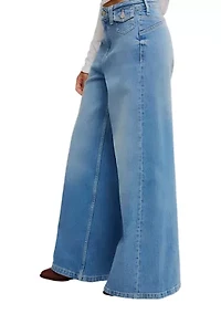 We The Free Kellee High-Rise Palazzo Jeans