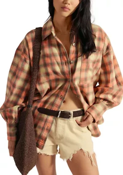 We The Free Ashley Plaid Shirt