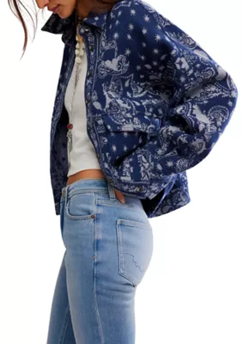 Bandana Jacquard Shirt